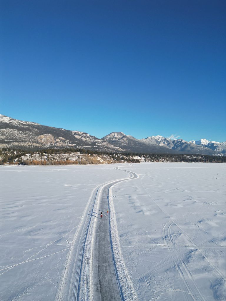 Drone shot of Windermere Whiteway
