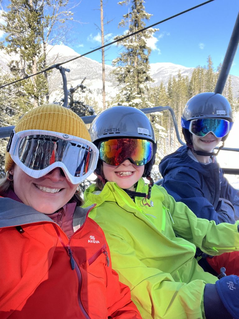Chair lift on Panorama Mountain Resort