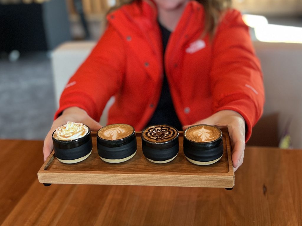 Kicking Horse Cafe Latte Flight