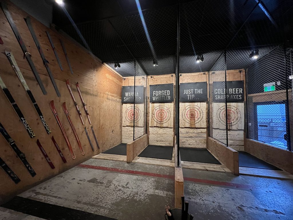 Forged Axe Throwing in Whistler